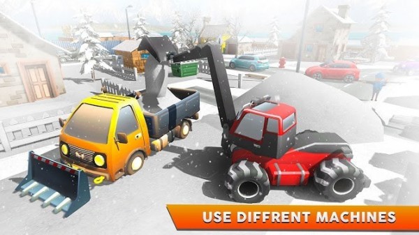 抢雪挖掘机3D模拟安卓版