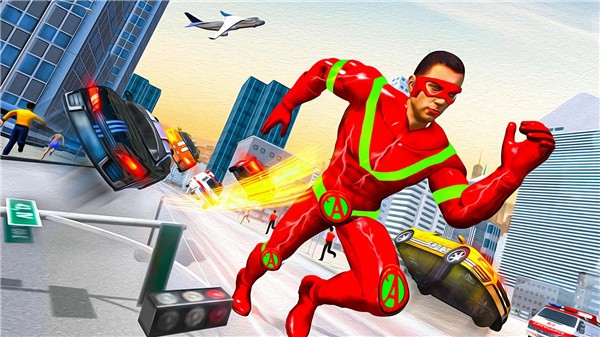 飞行超人城市英雄安卓版